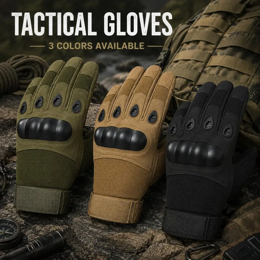 Work Glove Impact - Gants tactiques résistants aux chocs, respirants,