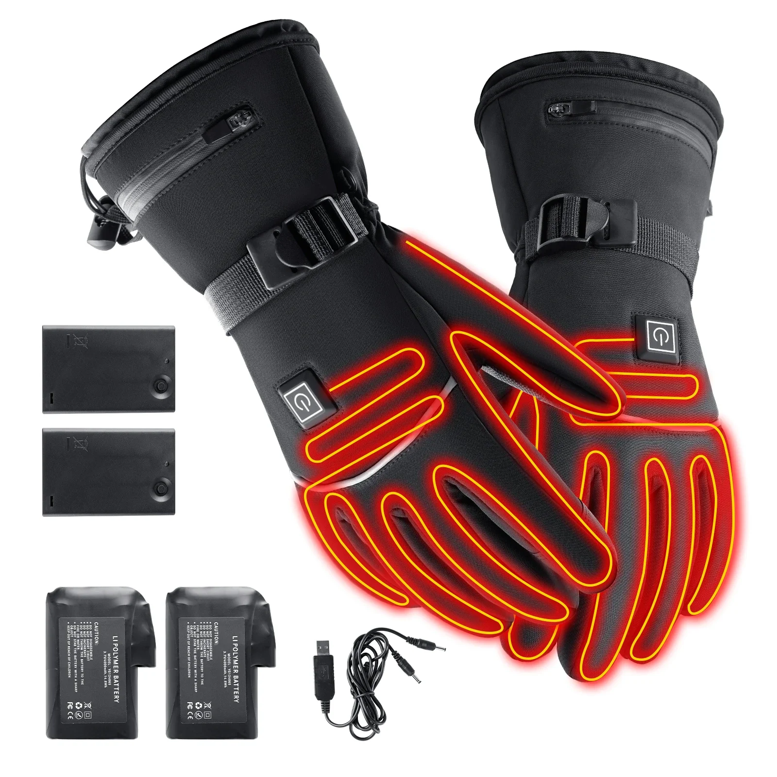 Gardening Glove Waterproof - Gants chauffants électriques Moto hiver Moto