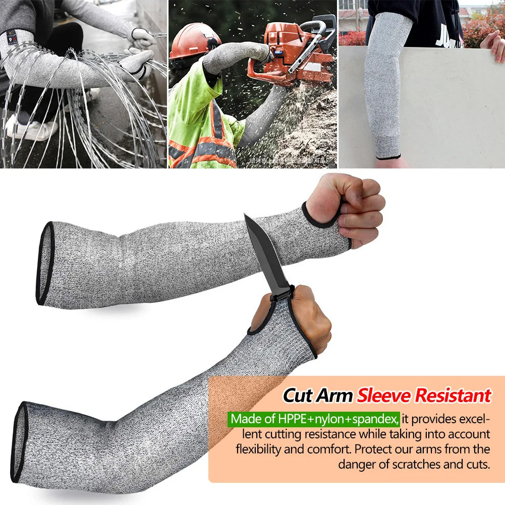 Cut Resistant Glove - Manchon de bras de sécurité, gants