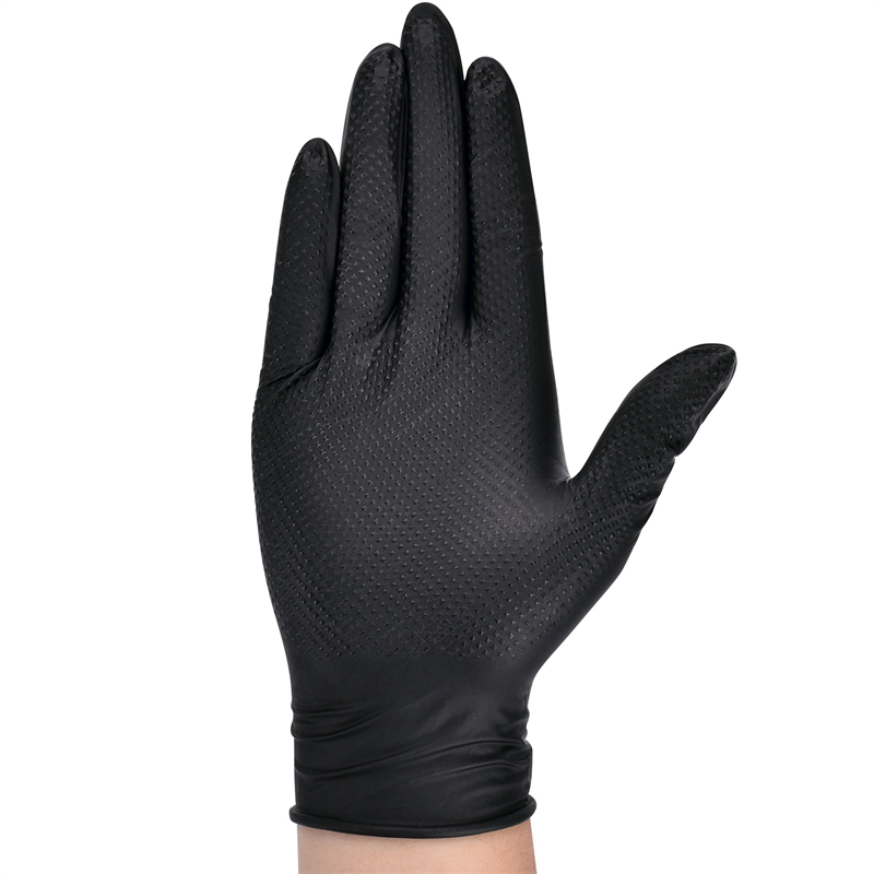 Gants en Nitrile noir robuste, - Nitrile Mechanic Glove avis et prix