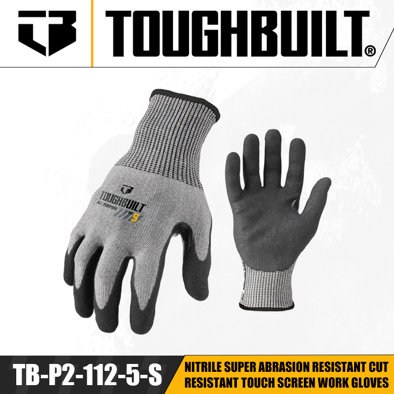 Gants de travail TOUGHBUILT TB - Nitrile Mechanic Glove avis et prix