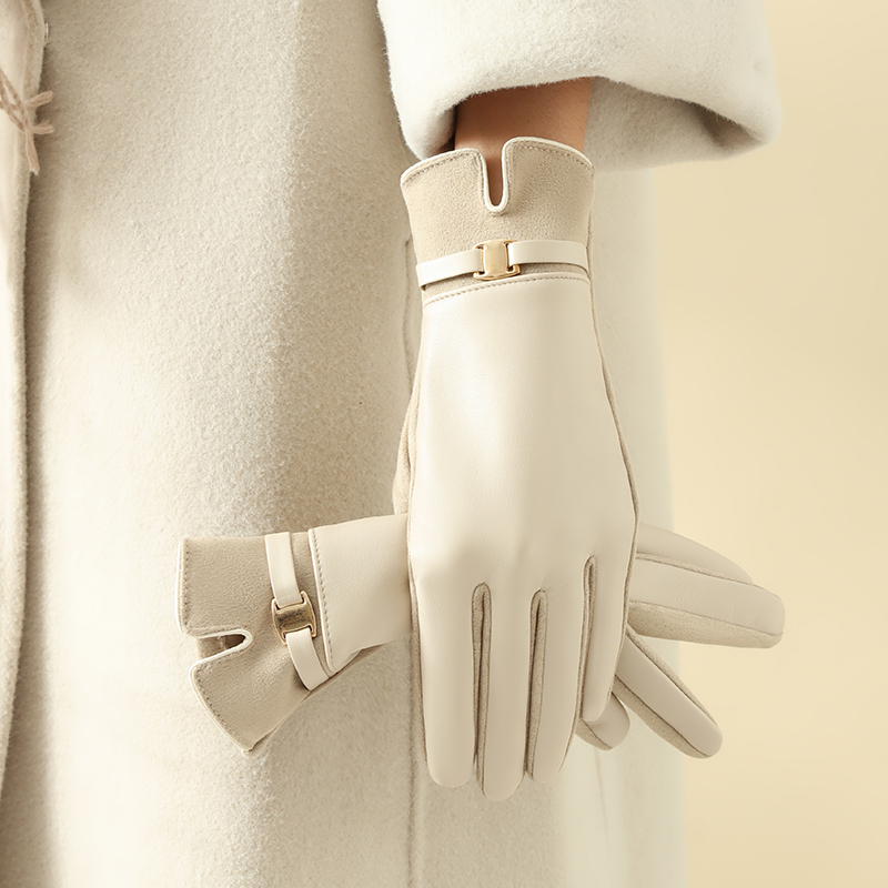 1 paire de gants pour femmes e - Leather Driving Glove avis et prix