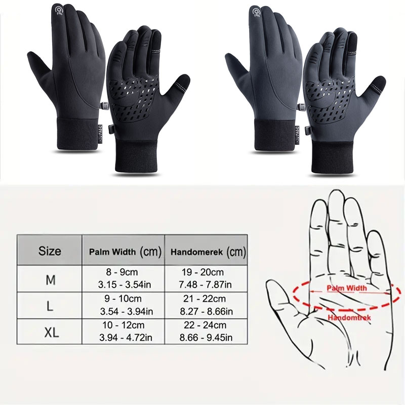 GTUBIKE – gants d'automne et d - Ski Glove Waterproof avis et prix