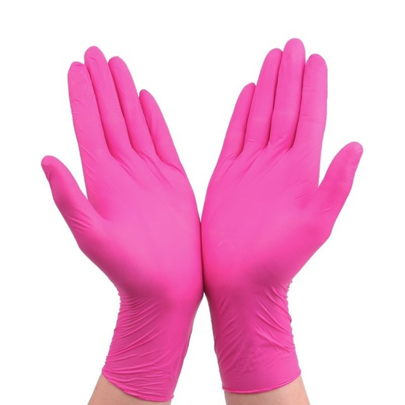 Gants en Nitrile jetables rose - Nitrile Mechanic Glove avis et prix