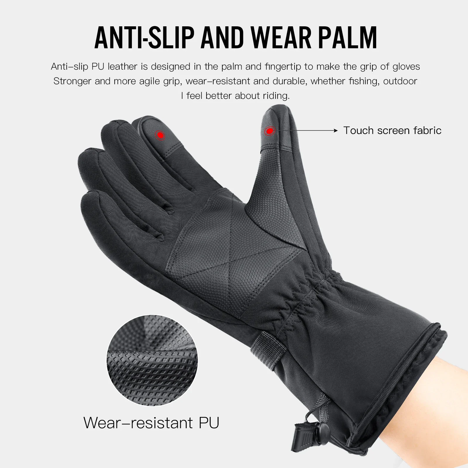 Gants chauffants électriques M - Gardening Glove Waterproof avis et prix